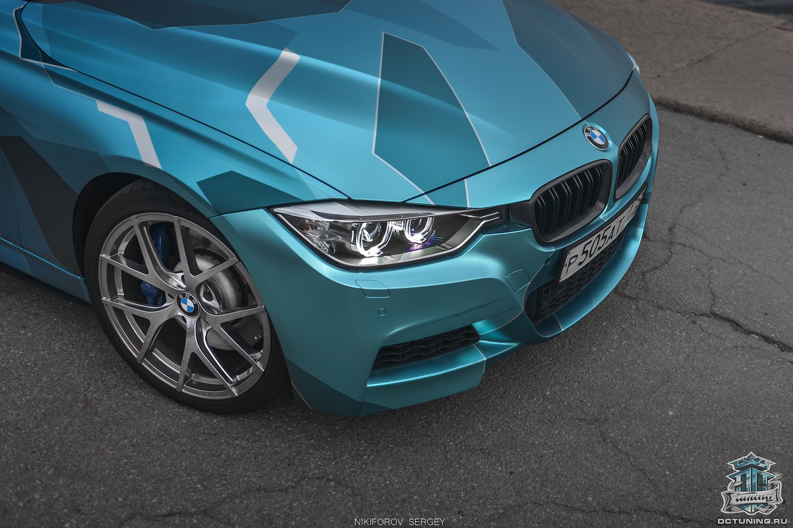 Matte Chrome BMW m3