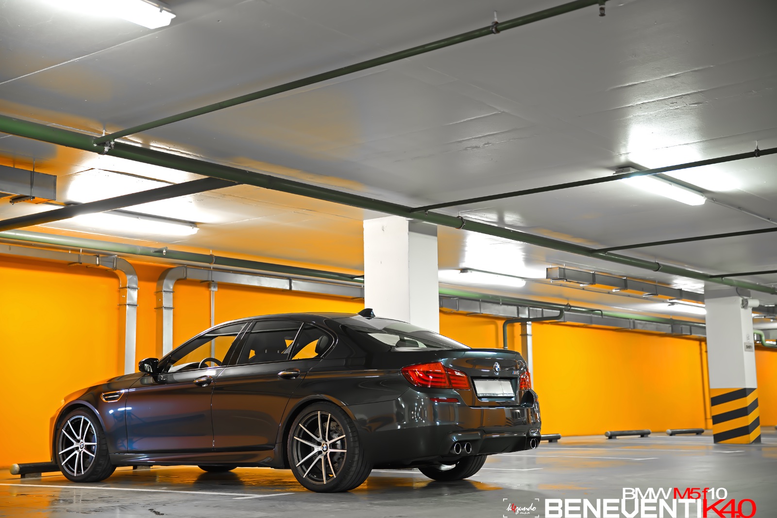 Кованые диски Beneventi K4.0 на BMW M5 F10 (3)