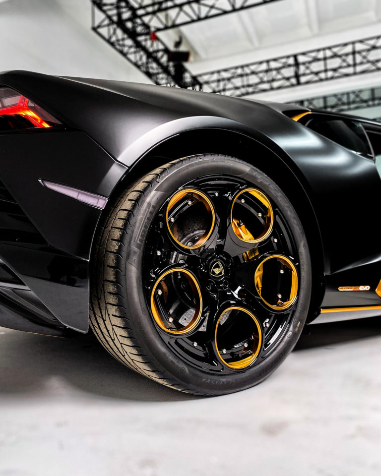 Lamborghini Huracan Evo и кованый моноблок Forged Pro